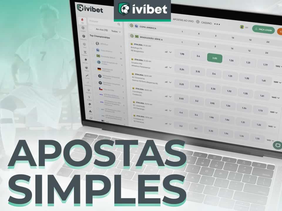 Relatório de apostas