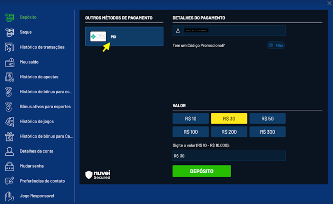 Jogos online casino