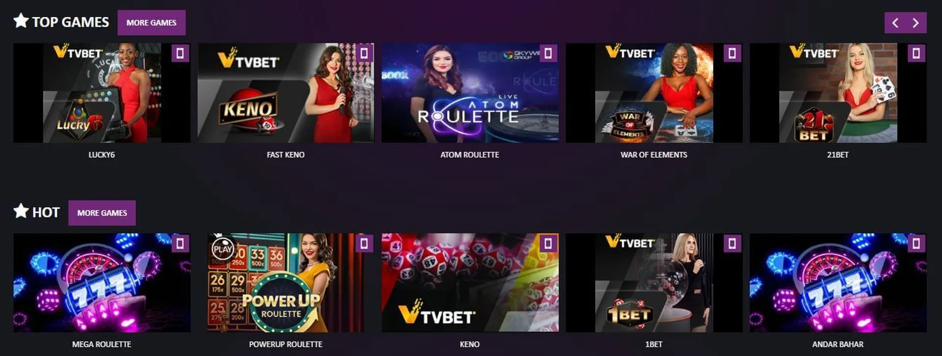 Casino game online